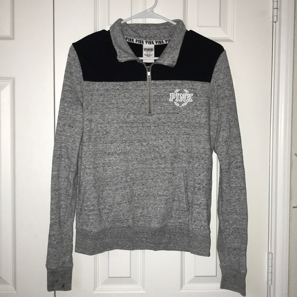 Pink Half Zip